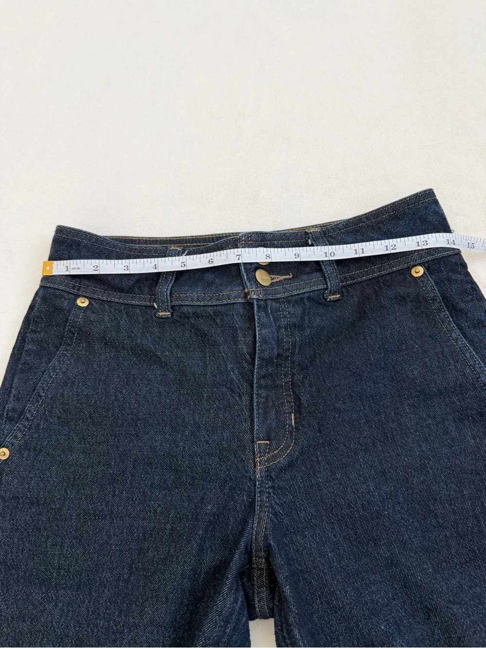 J.Crew Re-Imagined Wide Leg Jeans 26 Dark Wash